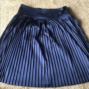 Navy skirt